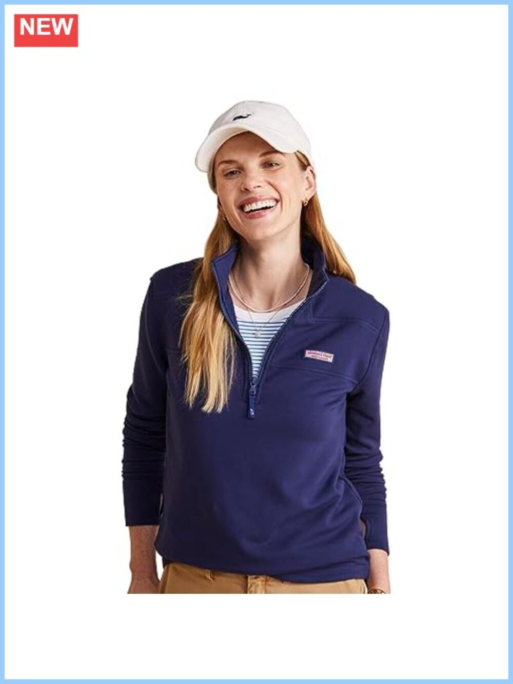 Relaxed Fit Quarter-Zip Pullover Shep Shirt Soft Cozy Women's